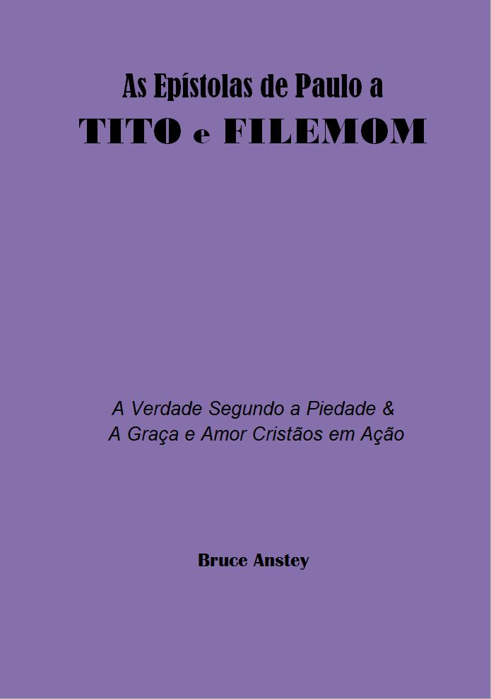 Capa de As Epístolas de Paulo a Tito e Filemom